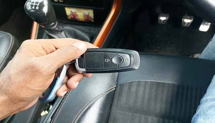 2019 Ford Ecosport TITANIUM 1.5L SPORTS(SUNROOF) DIESEL, Diesel, Manual, 1,15,453 km, interior