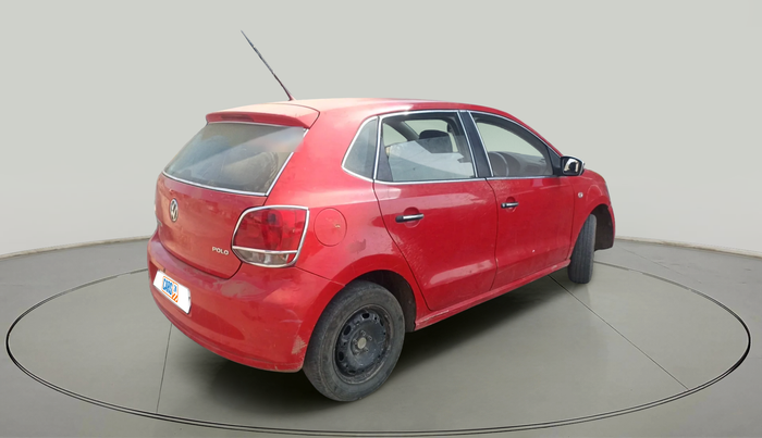 2012 Volkswagen Polo TRENDLINE 1.2L PETROL, Petrol, Manual, 1,41,667 km, exterior