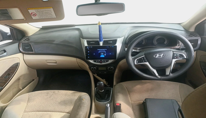 2011 Hyundai Verna FLUIDIC 1.6 VTVT SX, Diesel, Manual, 1,83,918 km, interior