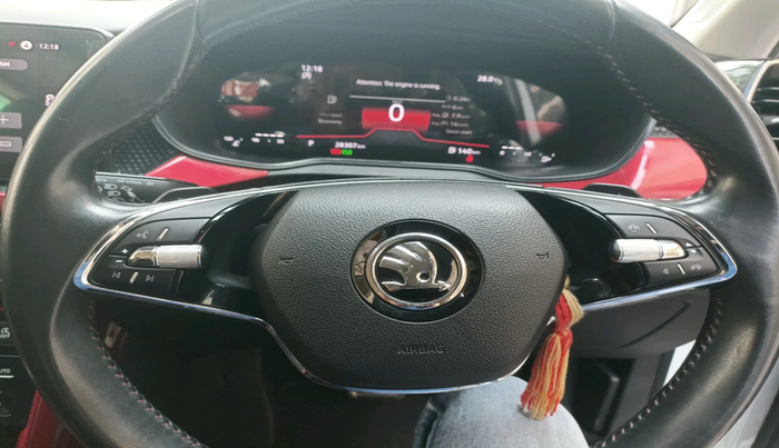 2023 Skoda KUSHAQ MONTE CARLO 1.0L TSI AT, Petrol, Automatic, 28,307 km, interior