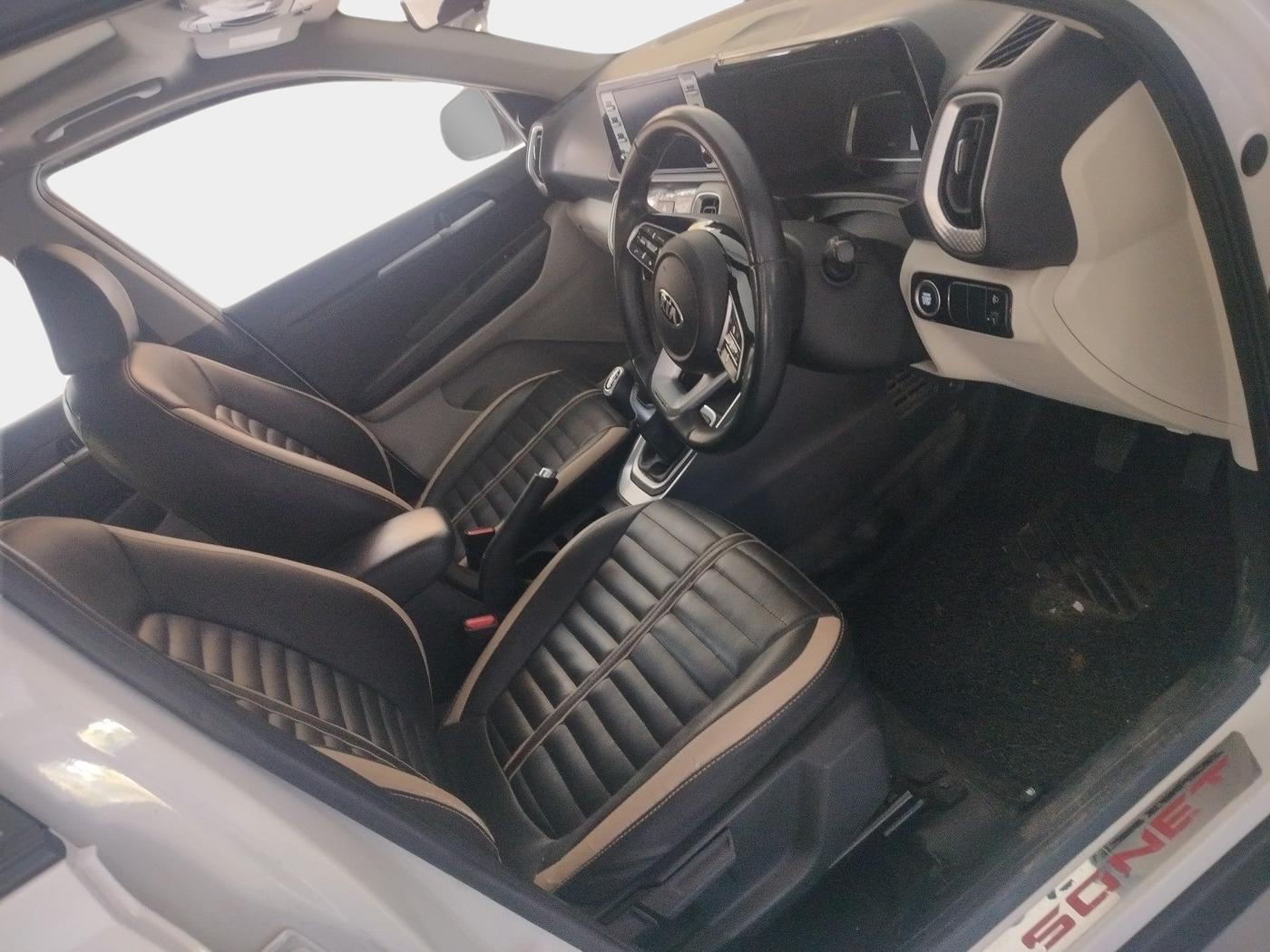 2020 KIA SONET HTX 1.0 IMT, Petrol, Manual, 35,418 km, interior