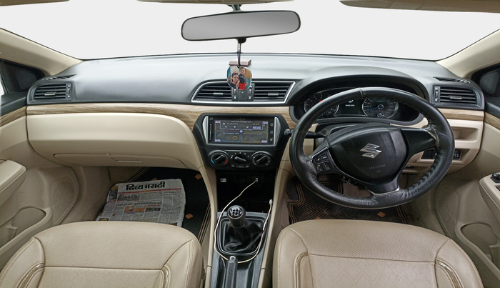 2018 Maruti Ciaz SIGMA 1.5 SHVS MT  PETROL, Petrol, Manual, 45,671 km, interior