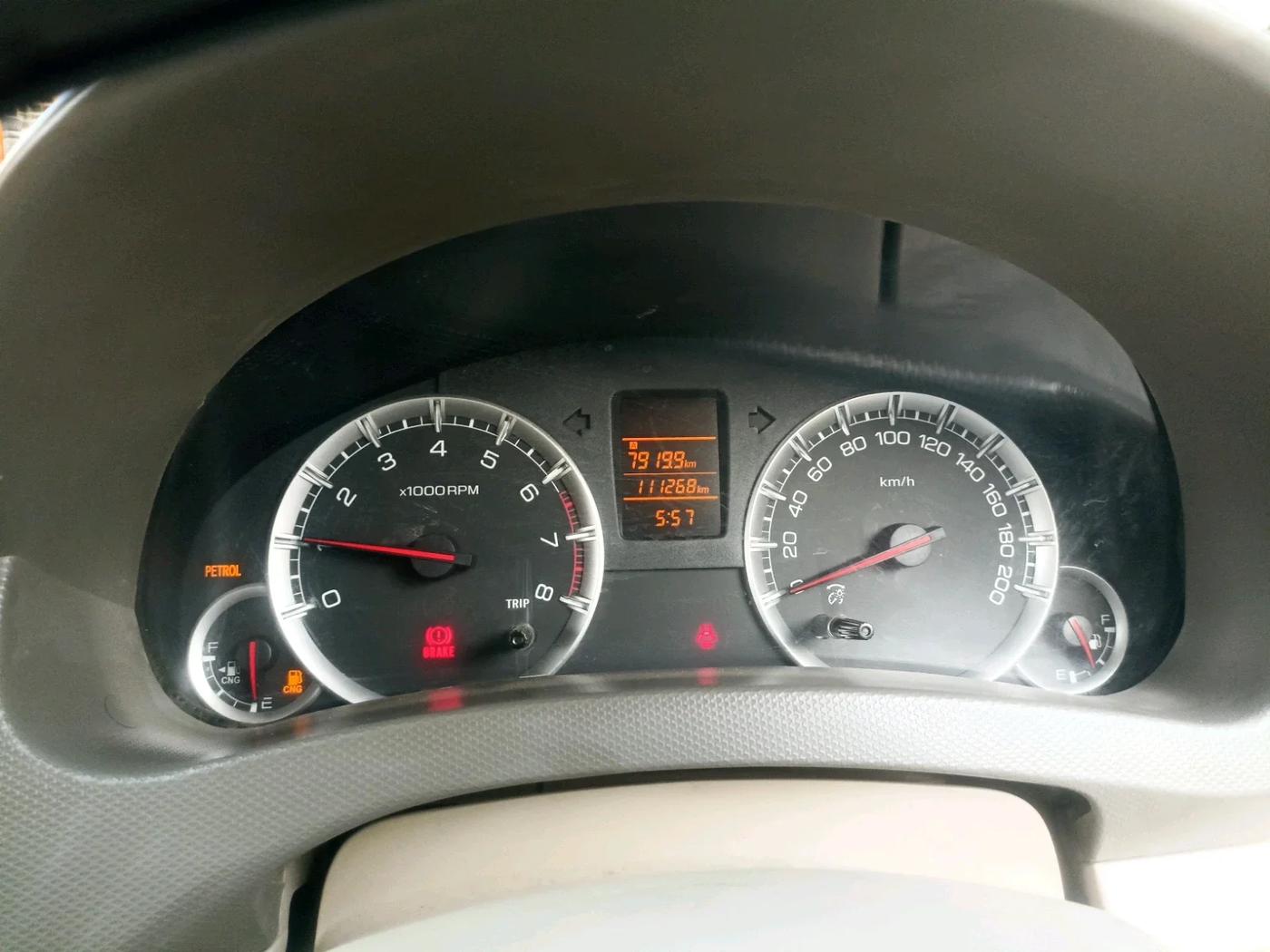 2014 Maruti Ertiga VXI CNG, CNG, Manual, 1,11,268 km, interior