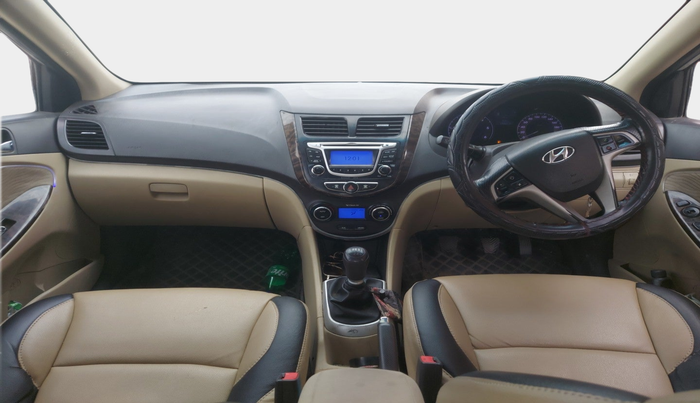 2013 Hyundai Verna FLUIDIC 1.6 CRDI SX, Diesel, Manual, 1,09,069 km, interior