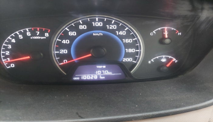 2016 Hyundai Grand i10 ASTA 1.2 KAPPA VTVT, Petrol, Manual, 1,00,281 km, interior