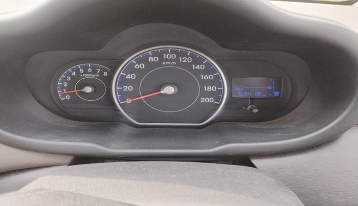 2012 Hyundai i10 SPORTZ 1.2, Petrol, Manual, 53,418 km, interior
