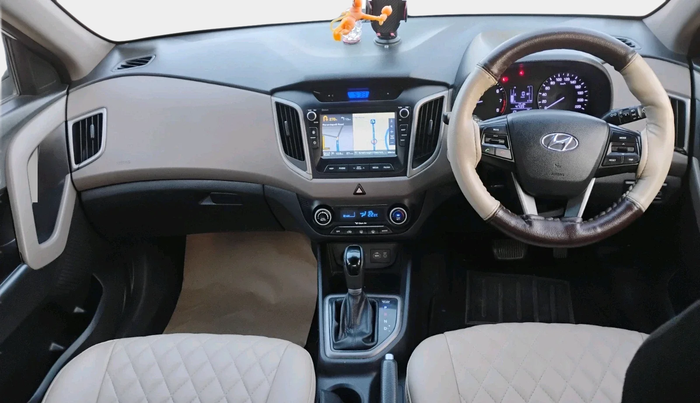 2016 Hyundai Creta SX PLUS AT 1.6 PETROL, Petrol, Automatic, 1,31,603 km, interior