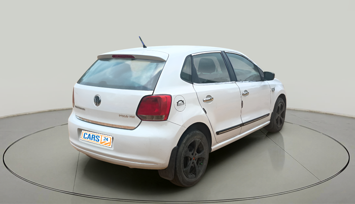 2013 Volkswagen Polo TRENDLINE 1.2L DIESEL, Diesel, Manual, 1,10,942 km, exterior