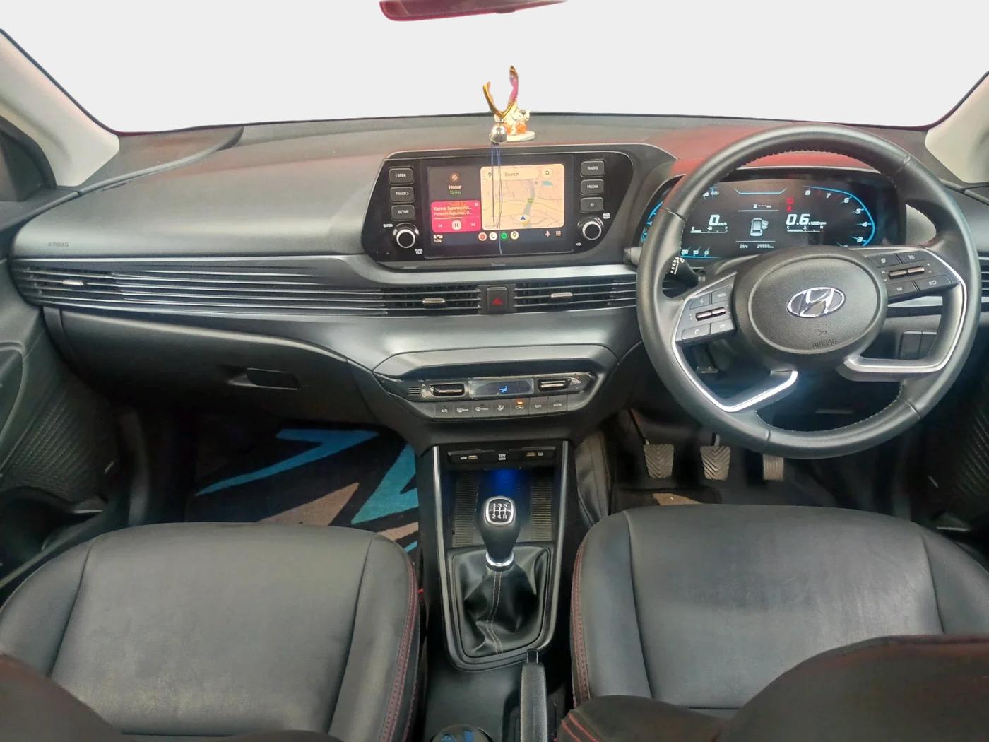 2022 Hyundai NEW I20 ASTA 1.2 MT, Petrol, Manual, 29,555 km, interior