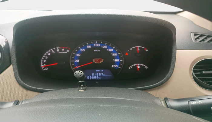 2017 Hyundai Xcent SX 1.2, Petrol, Manual, 63,686 km, interior