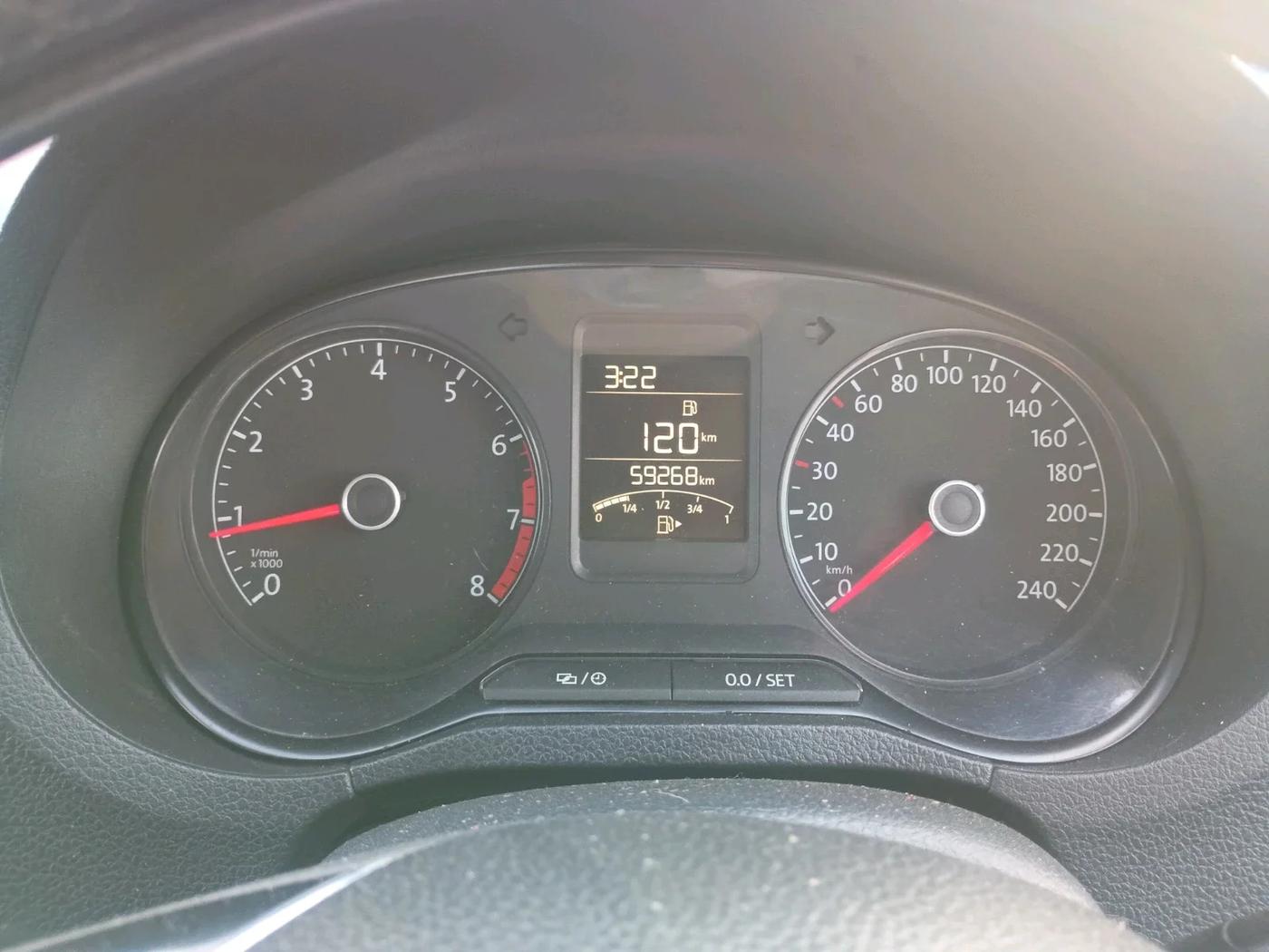 2018 Volkswagen Polo TRENDLINE 1.0L, Petrol, Manual, 59,268 km, interior