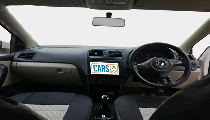 2011 Volkswagen Polo TRENDLINE 1.2L PETROL, Petrol, Manual, 1,88,336 km, interior