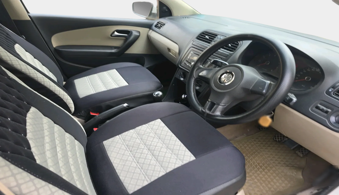 2011 Volkswagen Polo TRENDLINE 1.2L PETROL, Petrol, Manual, 1,88,336 km, interior