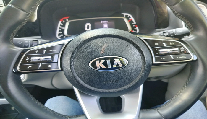 2021 KIA SONET HTX 1.0 IMT, Petrol, Manual, 19,061 km, interior