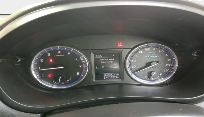 2021 Maruti S Cross ZETA 1.5, Petrol, Manual, 1,02,797 km, interior