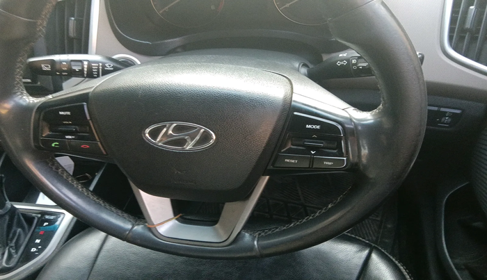 2016 Hyundai Creta SX PLUS AT 1.6 DIESEL, Diesel, Automatic, 98,660 km, interior