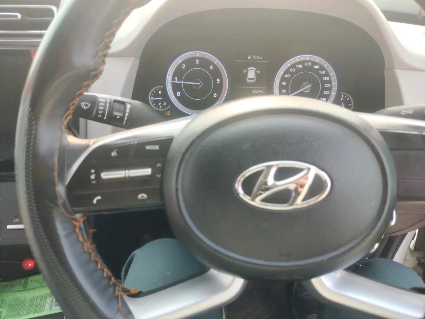 2022 Hyundai Creta E 1.5 DIESEL, Diesel, Manual, 42,294 km, interior
