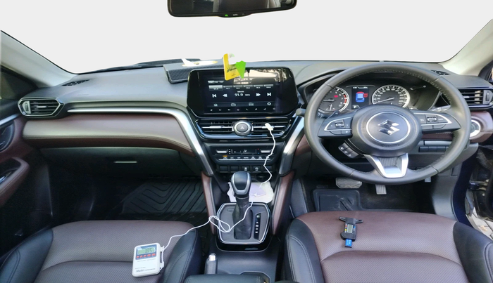 2023 Maruti Grand Vitara ALPHA SMART HYBRID AT, Petrol, Automatic, 7,577 km, interior