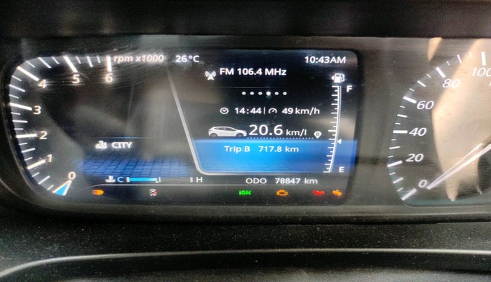 2021 Tata ALTROZ XZ DIESEL, Diesel, Manual, 78,847 km, interior