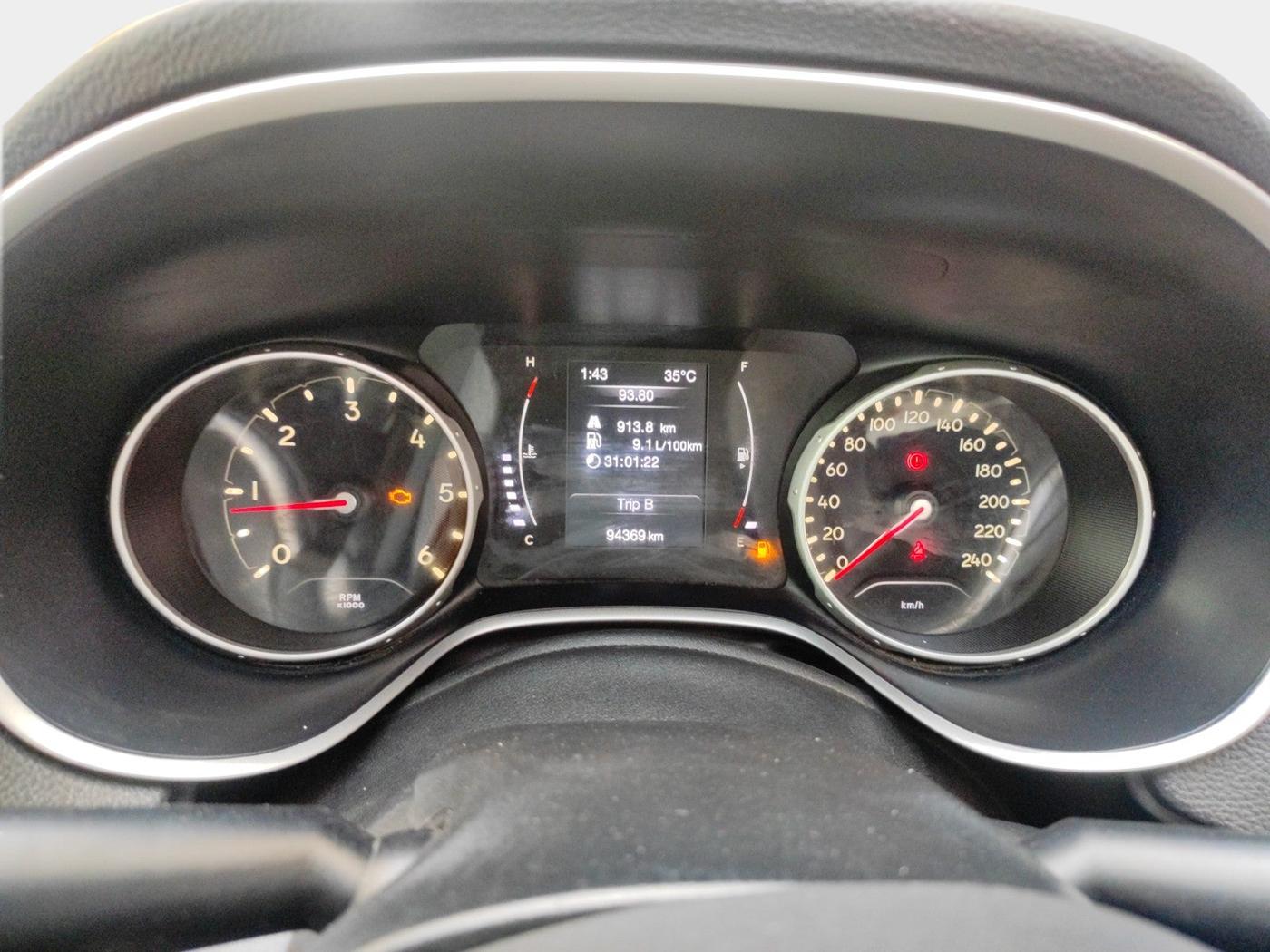 2017 Jeep Compass LONGITUDE (O) 2.0 DIESEL, Diesel, Manual, 94,379 km, interior