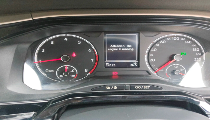 2023 Volkswagen VIRTUS HIGHLINE TSI 1.0 AT, Petrol, Automatic, 24,123 km, interior