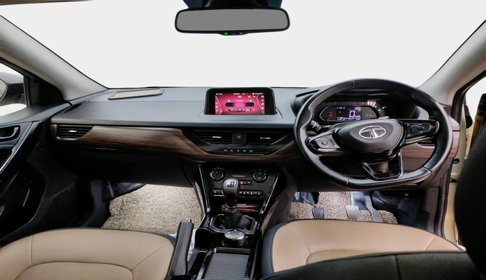 2022 Tata NEXON XZ PLUS (PREMIUM) KAZIRANGA PETROL, Petrol, Manual, 57,341 km, interior