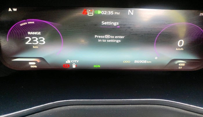 2023 Tata NEXON EV FEARLESS MEDIUM RANGE, Electric, Automatic, 86,908 km, interior