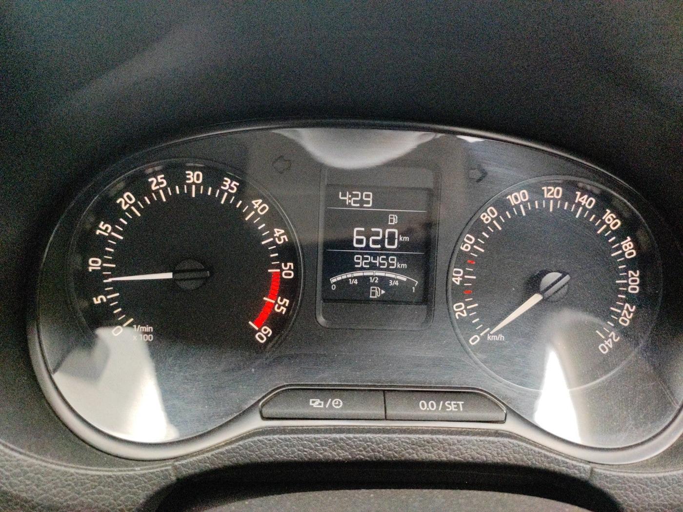 2018 Skoda Rapid AMBITION 1.5 TDI, Diesel, Manual, 92,459 km, interior