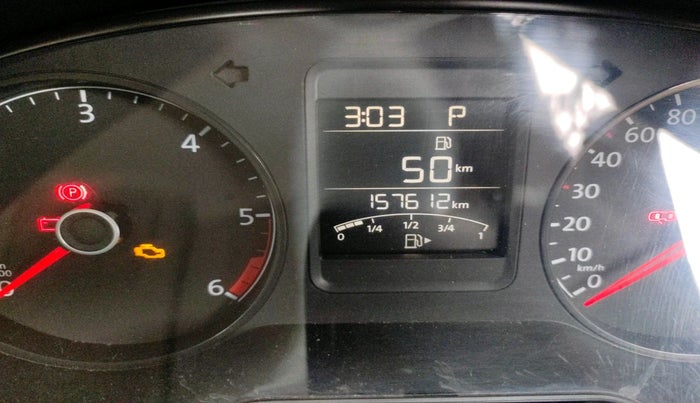 2018 Volkswagen Ameo HIGHLINE PLUS 1.5L AT 16 ALLOY, Diesel, Automatic, 1,57,612 km, interior