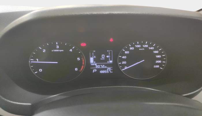 2017 Hyundai Creta SX PLUS AT 1.6 DIESEL, Diesel, Automatic, 1,88,557 km, interior