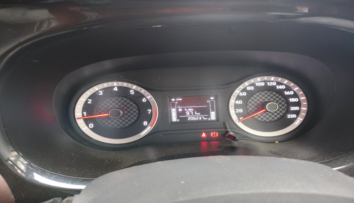 2021 Hyundai AURA S 1.2 CNG, Petrol, Manual, 2,06,237 km, interior