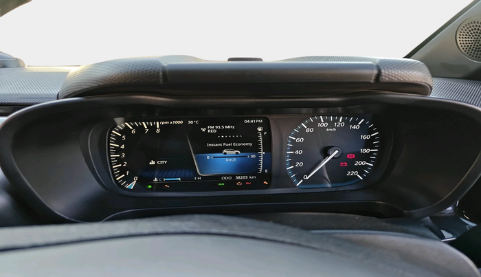 2024 Tata ALTROZ XZ Plus (S) Dark Edition, Petrol, Manual, 38,203 km, interior