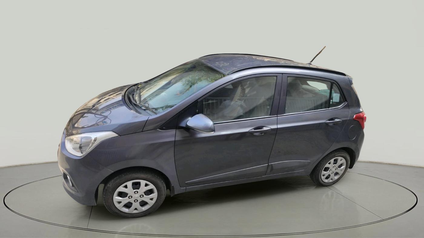 2015 Hyundai Grand i10 SPORTZ 1.2 KAPPA VTVT, Petrol, Manual, 49,151 km, exterior