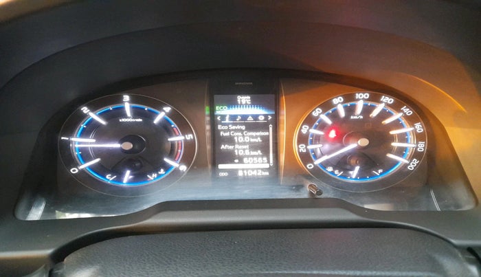 2017 Toyota Innova Crysta 2.4 VX 7 STR, Diesel, Manual, 81,042 km, interior