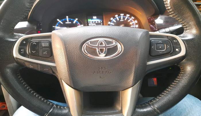 2017 Toyota Innova Crysta 2.4 VX 7 STR, Diesel, Manual, 81,042 km, interior