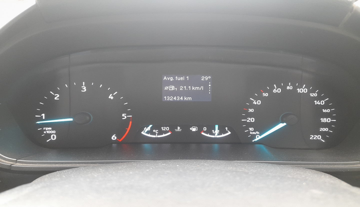 2018 Ford Ecosport TITANIUM 1.5L DIESEL, Diesel, Manual, 1,32,434 km, interior