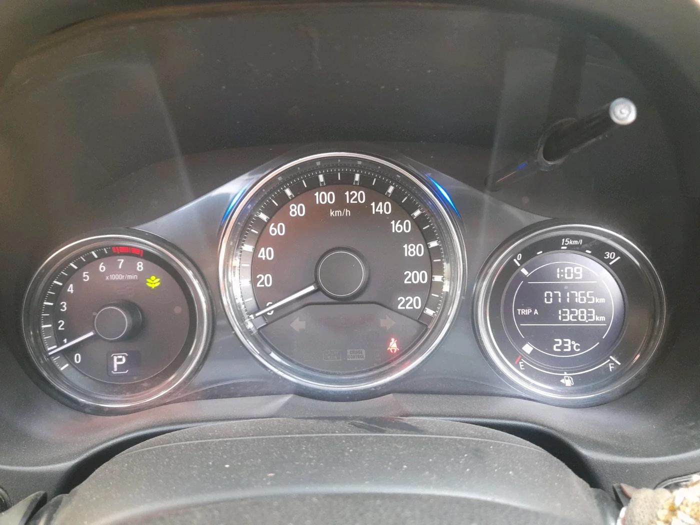 2017 Honda City 1.5L I-VTEC ZX CVT, Petrol, Automatic, 71,765 km, interior