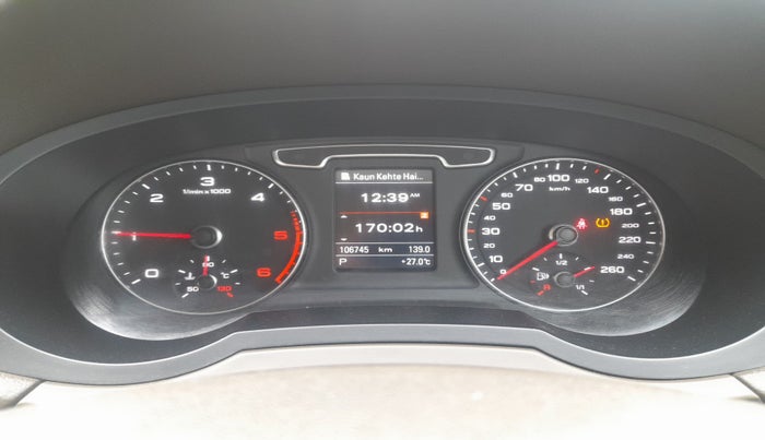 2014 Audi Q3 2.0 TDI QUATTRO, Diesel, Automatic, 1,06,745 km, interior