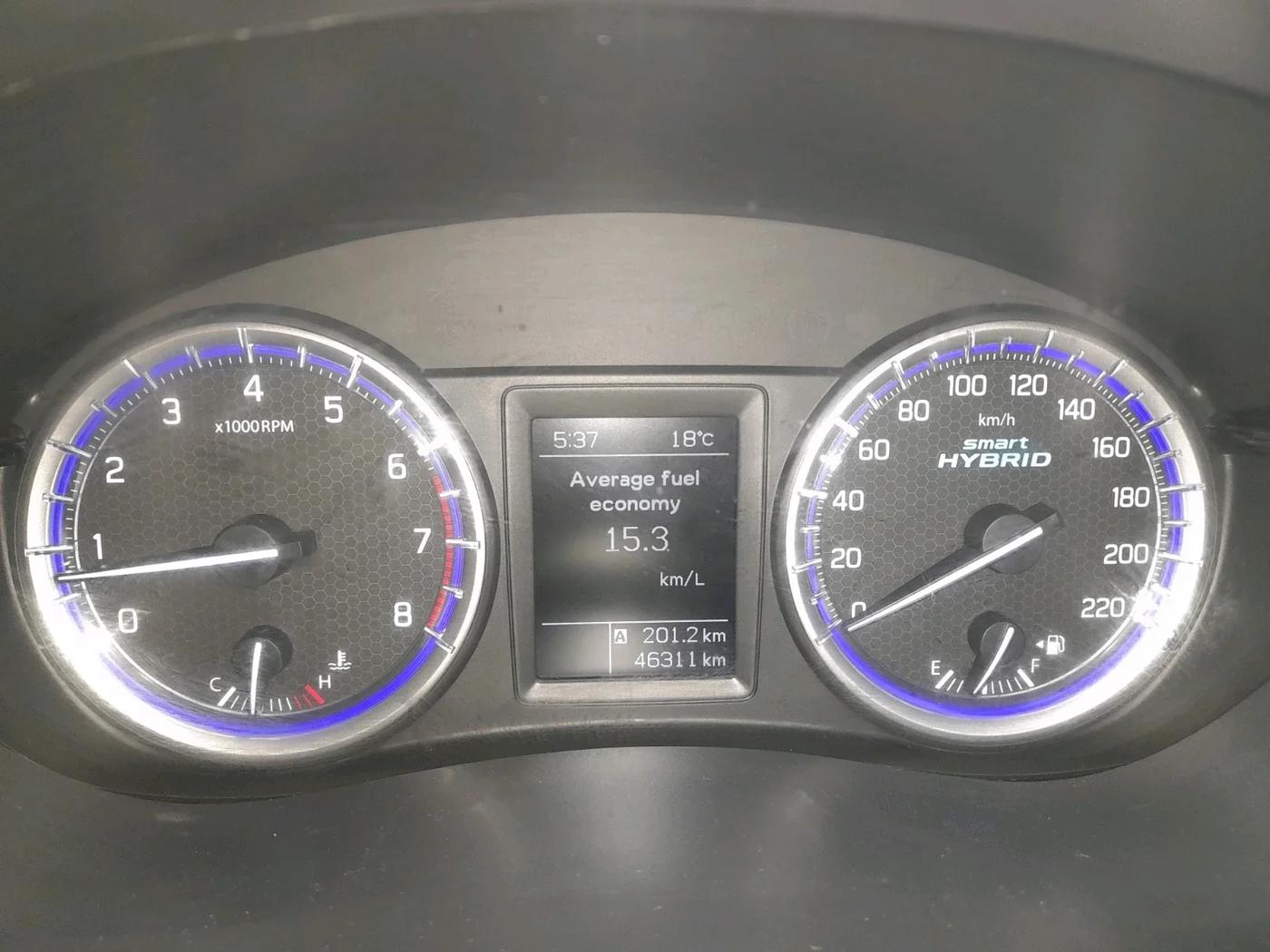 2022 Maruti S Cross ZETA 1.5, Petrol, Manual, 46,311 km, interior