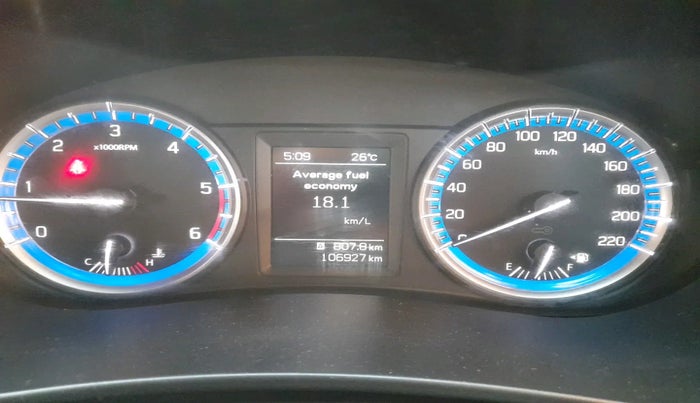 2016 Maruti S Cross ZETA 1.3, Diesel, Manual, 1,06,927 km, interior