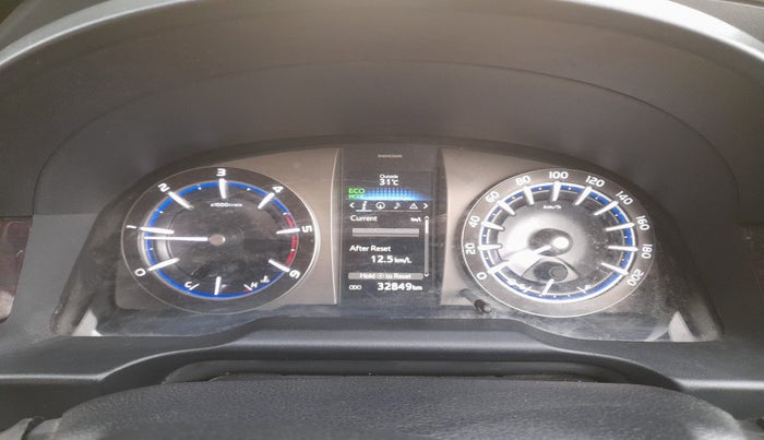 2018 Toyota Innova Crysta 2.4 ZX 7 STR, Diesel, Manual, 32,849 km, interior