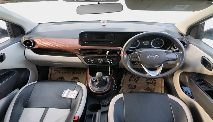 2021 Hyundai AURA S 1.2 CNG, Petrol, Manual, 2,48,520 km, interior