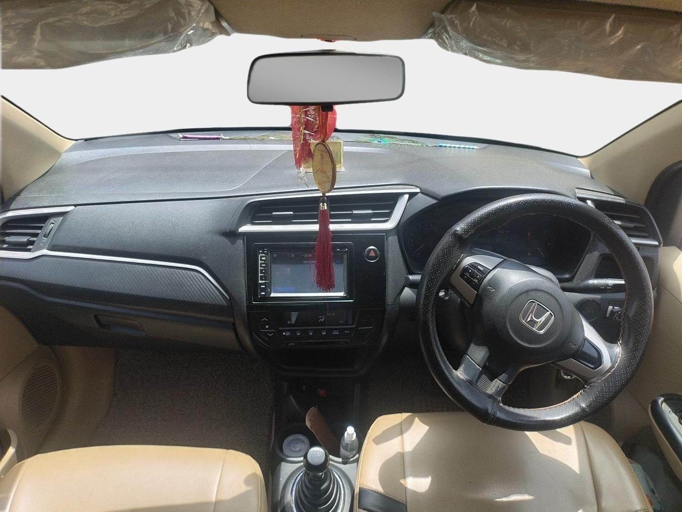 2017 Honda Brio S MT, Petrol, Manual, 1,19,970 km, interior