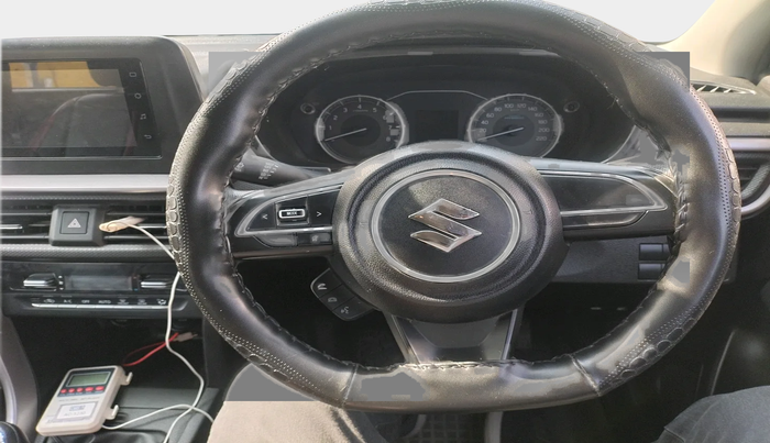 2022 Maruti BREZZA VXI SMART HYBRID, Petrol, Manual, 21,321 km, interior