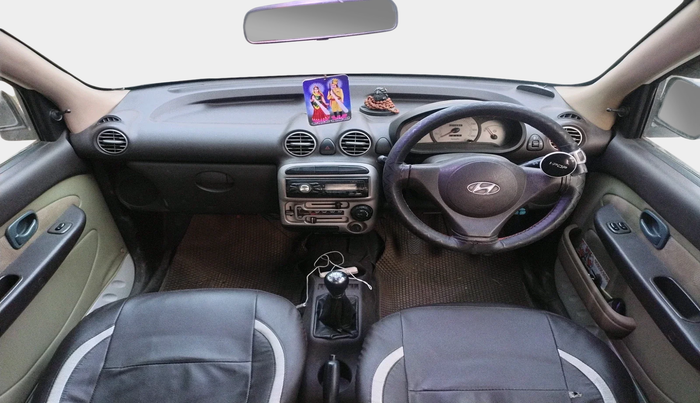 2010 Hyundai Santro Xing GLS, Petrol, Manual, 1,01,668 km, interior