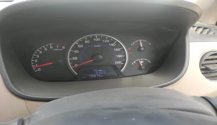 2017 Hyundai Grand i10 SPORTZ 1.2 KAPPA VTVT, Petrol, Manual, 79,875 km, interior