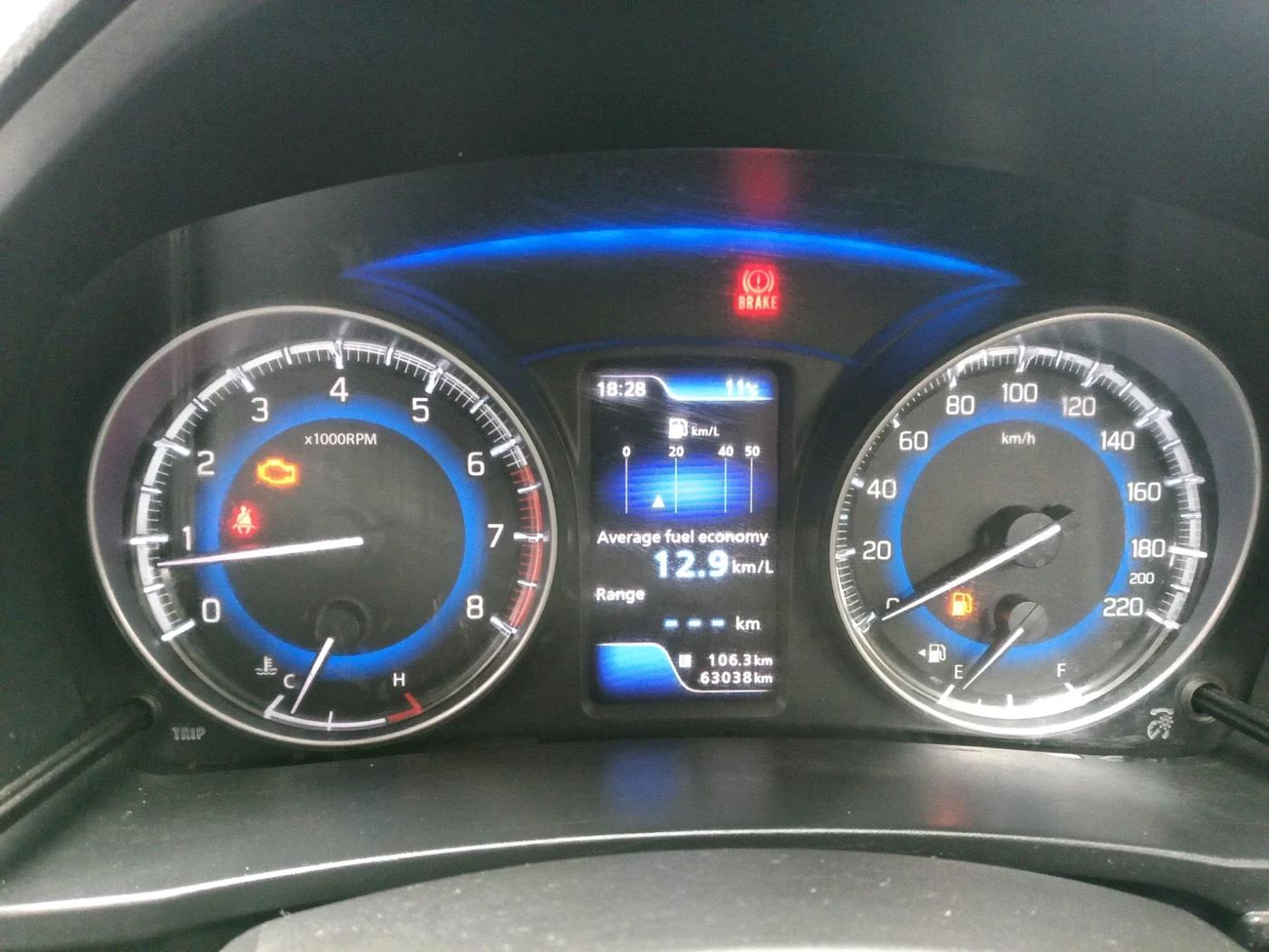 2020 Maruti Baleno ZETA PETROL 1.2, CNG, Manual, 63,038 km, interior