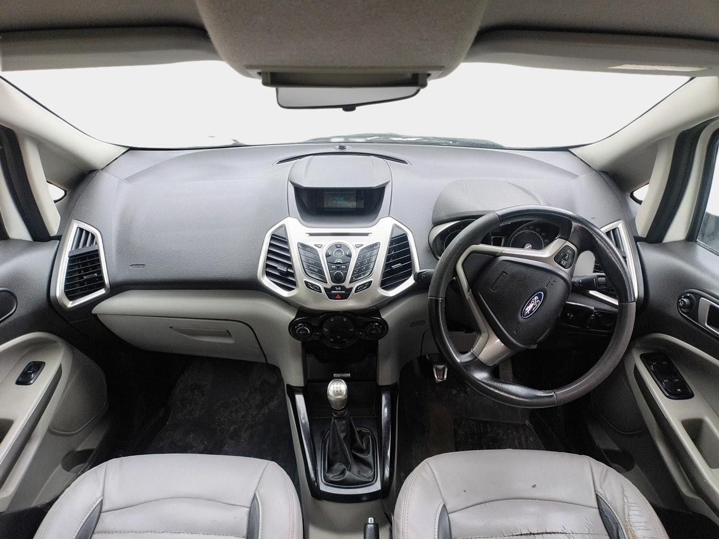 2015 Ford Ecosport TITANIUM 1.5L DIESEL, Diesel, Manual, 1,14,232 km, interior