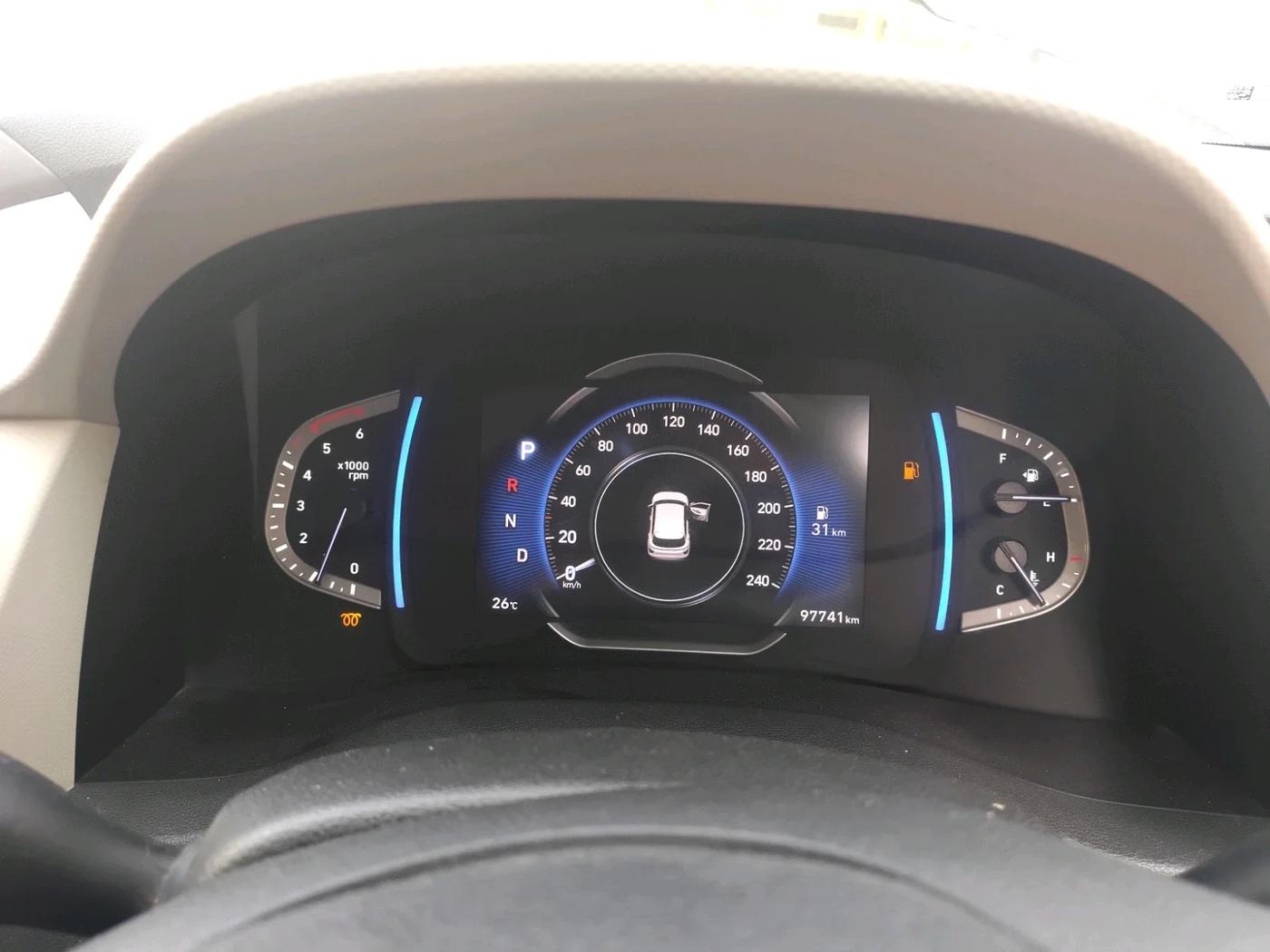 2022 Hyundai Creta SX (O) AT 1.5 DIESEL, Diesel, Automatic, 97,741 km, interior