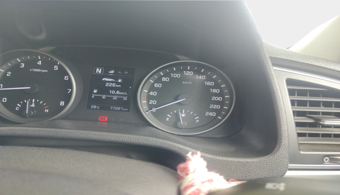 2019 Hyundai New Elantra 2.0 SX(O) AT PETROL, Petrol, Automatic, 77,261 km, interior